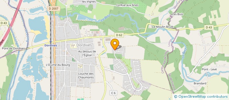 localisation de l'entreprise DAV'ELEC  DORDIVES