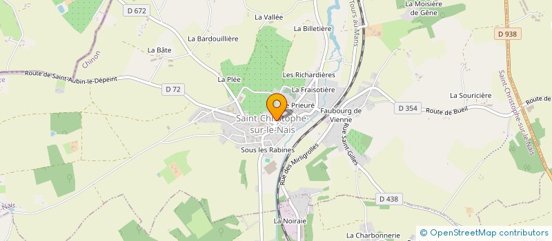 localisation de l'entreprise DAV'ELEK  SAINT-CHRISTOPHE-SUR-LE-NAIS