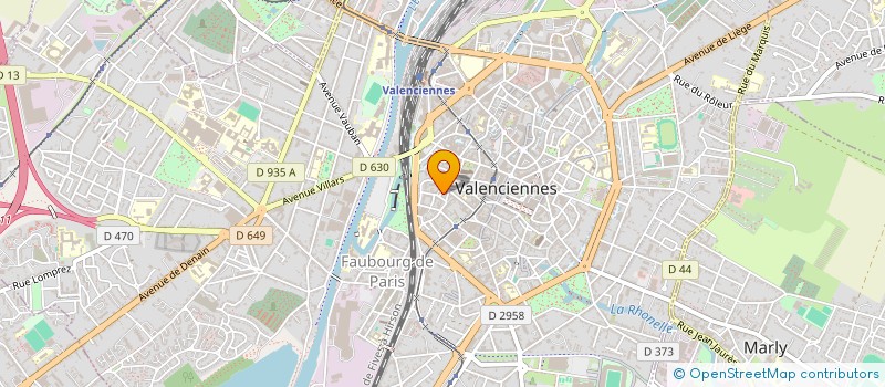 localisation de l'entreprise DAV ET STEPH à VALENCIENNES
