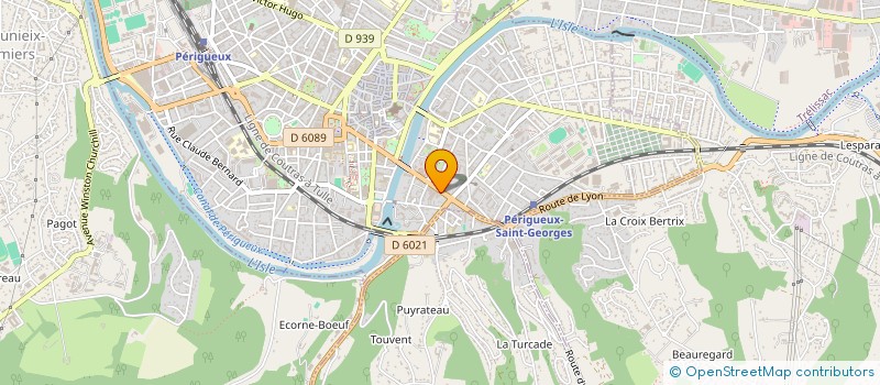 localisation de l'entreprise DAV'LINE à PERIGUEUX