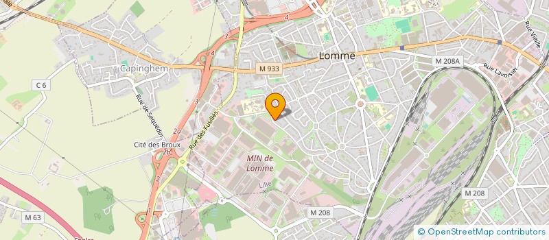 localisation de l'entreprise DAV MENUISERIE à LILLE