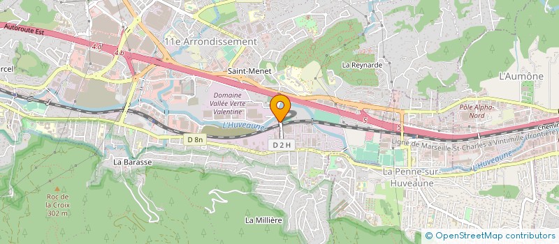 localisation de l'entreprise DAV MULTISERVICES à MARSEILLE 11EME