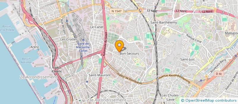 localisation de l'entreprise DAV'SANICVC à MARSEILLE