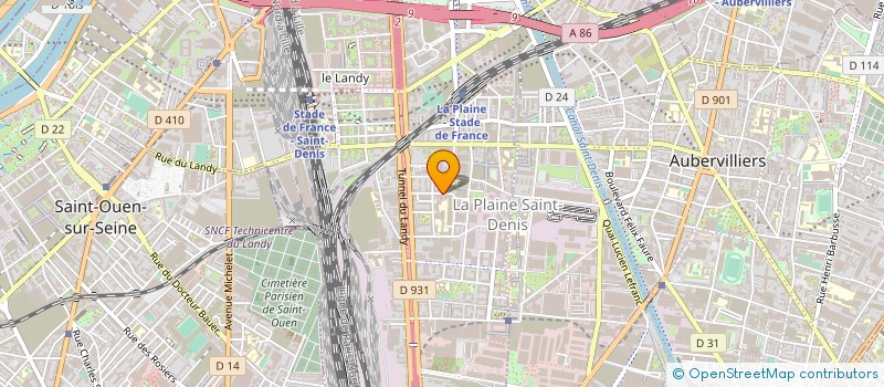 localisation de l'entreprise DAV SECURITE à SAINT-DENIS