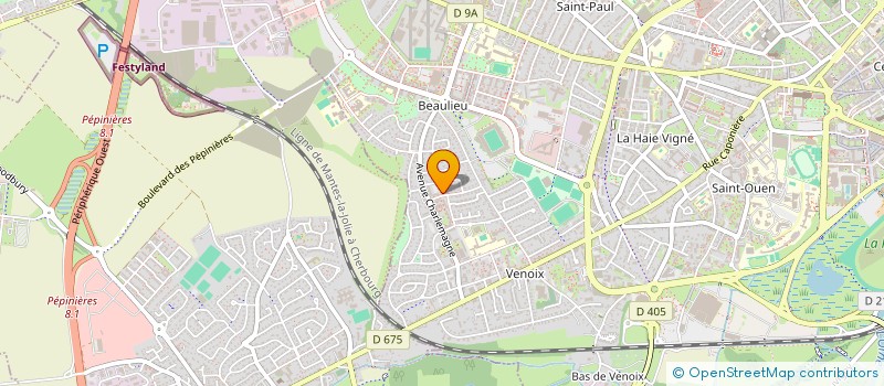 localisation de l'entreprise DAVAI à CAEN