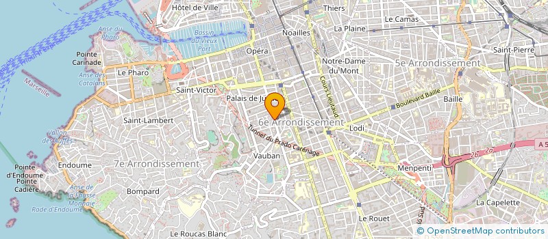 localisation de l'entreprise DAVAI à MARSEILLE