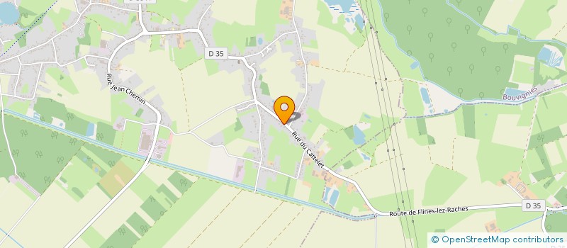 localisation de l'entreprise DAVAI  FLINES-LEZ-RACHES