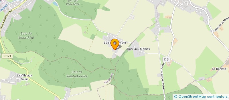 localisation de l'entreprise DAVAL INVEST  MONTVILLE