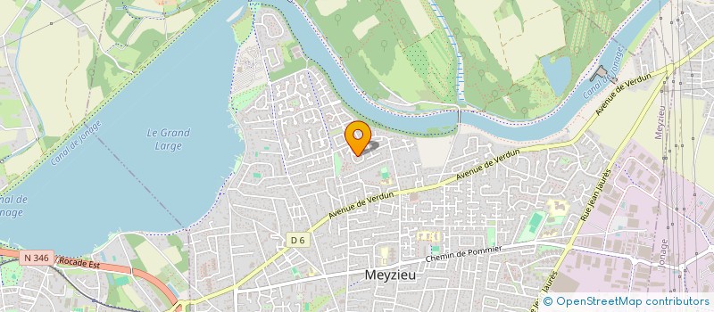 localisation de l'entreprise DAVALLIANCE  MEYZIEU