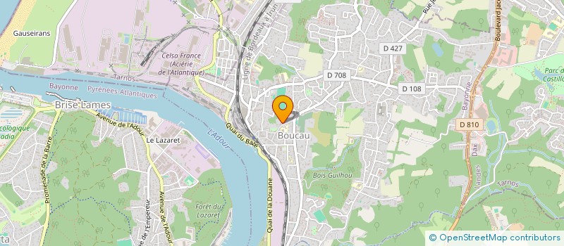 localisation de l'entreprise DAVANGARDE CONSULTING  BOUCAU