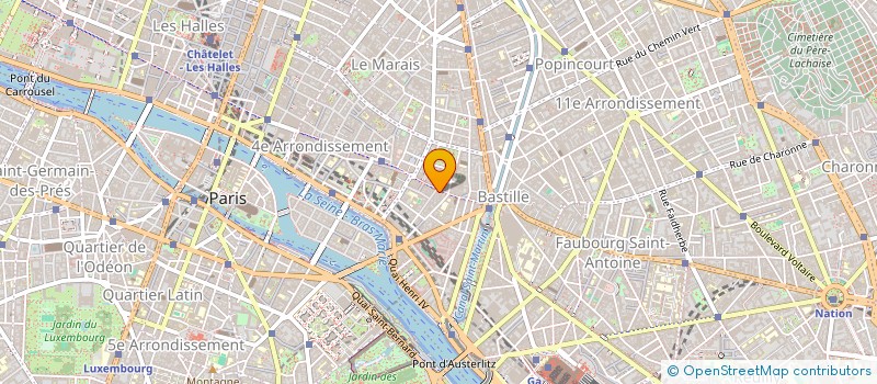 localisation de l'entreprise DAVANTAGE à PARIS