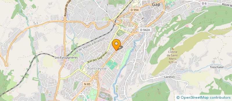 localisation de l'entreprise DAVARA  GAP