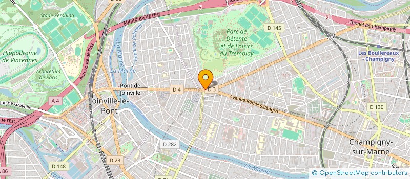 localisation de l'entreprise DAVCO  CHAMPIGNY-SUR-MARNE