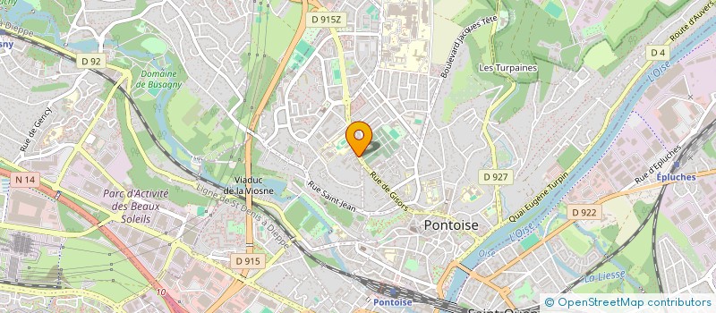 localisation de l'entreprise DAVDENT  PONTOISE