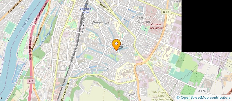 localisation de l'entreprise DAVE SECURITE PRIVEE  VALENCE