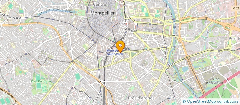 localisation de l'entreprise DAVELAN  MONTPELLIER