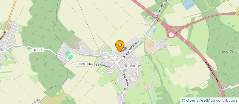 localisation de l'entreprise DAVELI  BOULANGE