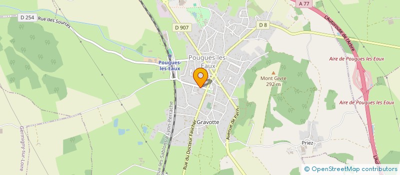 localisation de l'entreprise DAVEMARIS  POUGUES-LES-EAUX