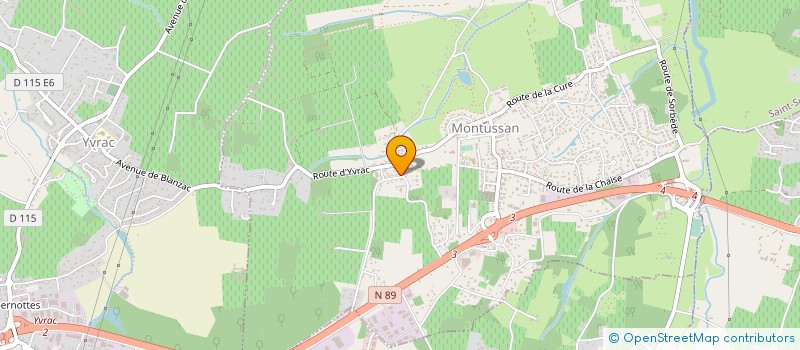 localisation de l'entreprise DAVEMMA  MONTUSSAN