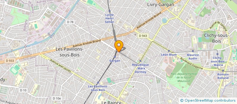 localisation de l'entreprise DAVEN à LES PAVILLONS-SOUS-BOIS