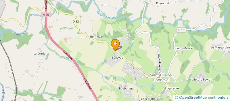 localisation de l'entreprise DAVENIR FINANCES  SAINT-HILAIRE-BONNEVAL