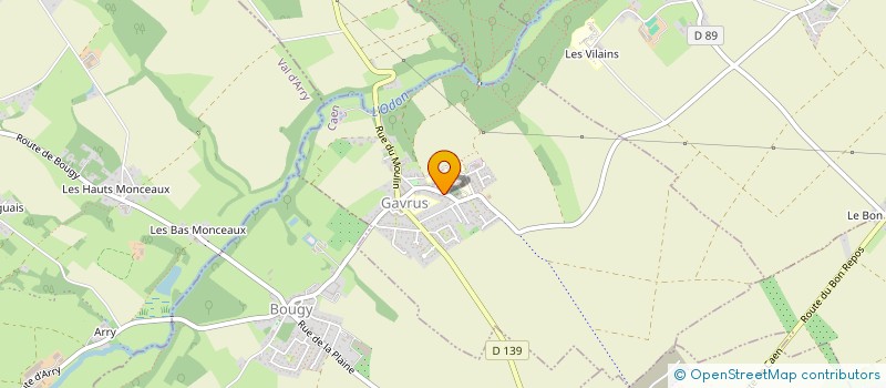 localisation de l'entreprise DAVERI  BOUGY