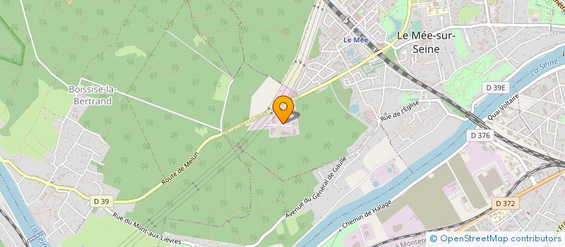 localisation de l'entreprise DAVERI FORMATIONS IDF  LE MEE-SUR-SEINE