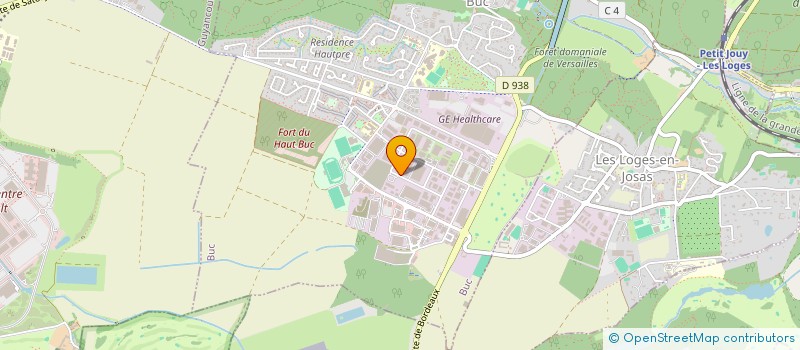 localisation de l'entreprise DAVEX  BUC