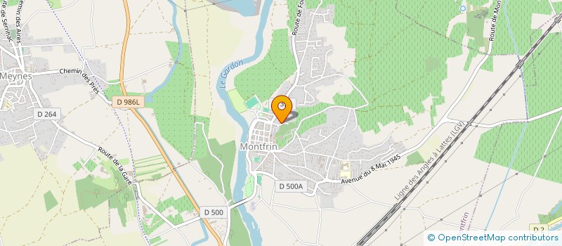 localisation de l'entreprise DAVEY  MONTFRIN