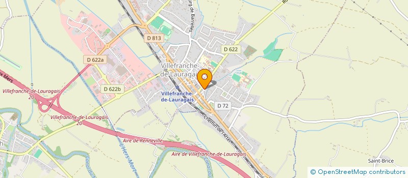 localisation de l'entreprise DAVEZIES  VILLEFRANCHE-DE-LAURAGAIS