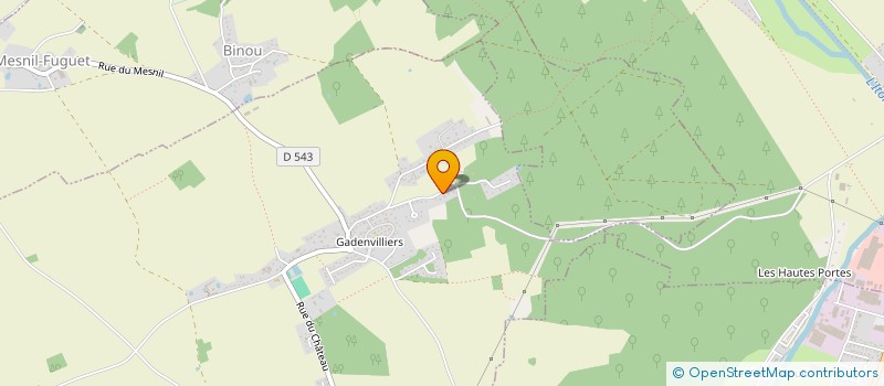 localisation de l'entreprise DAVHEL  AVIRON