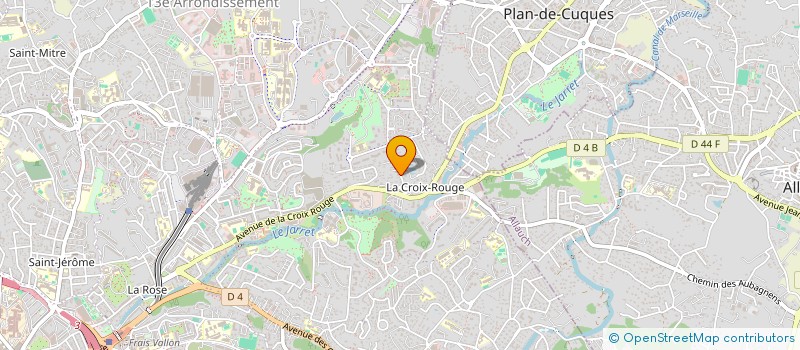 localisation de l'entreprise DAVIA à MARSEILLE