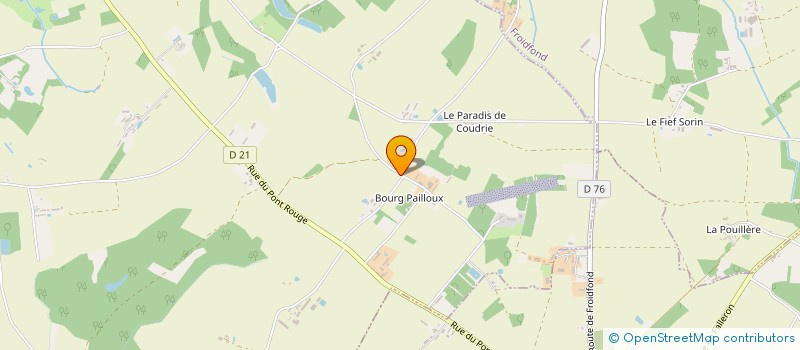 localisation de l'entreprise DAVIAUD à CHALLANS