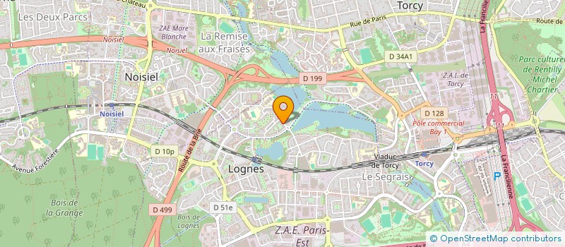 localisation de l'entreprise DAVICI PROD à LOGNES
