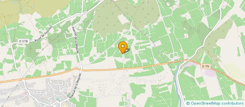 localisation de l'entreprise DAVICO à ROUSSET