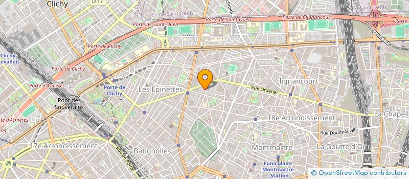 localisation de l'entreprise DAVID  PARIS