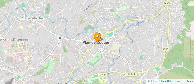 localisation de l'entreprise DAVID à PLAN-DE-CUQUES