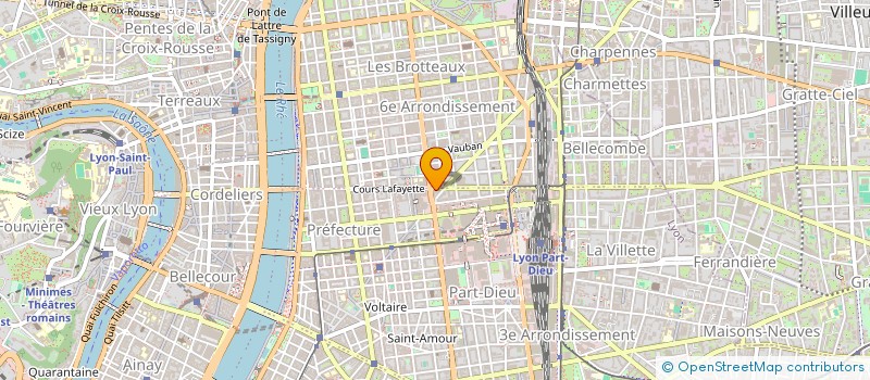 localisation de l'entreprise DAVID  LYON