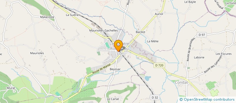 localisation de l'entreprise DAVID à LE VIGNON-EN-QUERCY
