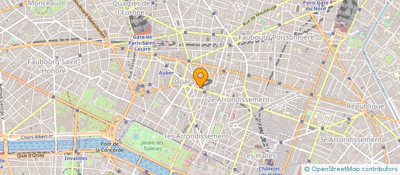 localisation de l'entreprise DAVID à PARIS