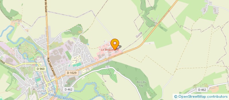 localisation de l'entreprise DAVID  GUISE