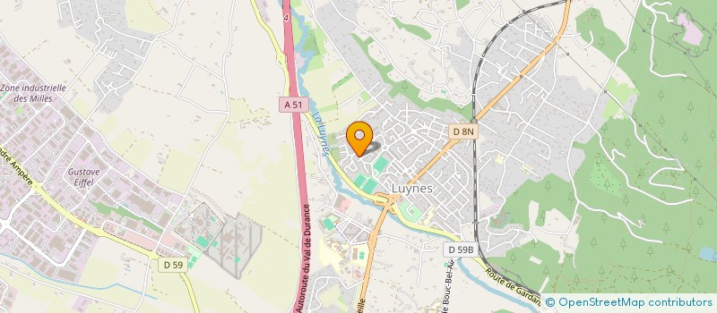 localisation de l'entreprise DAVID à AIX-EN-PROVENCE