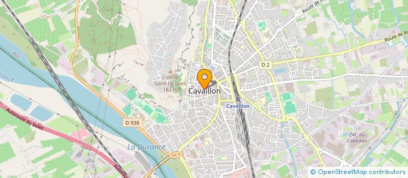 localisation de l'entreprise DAVID AL IMMOBILIER  CAVAILLON