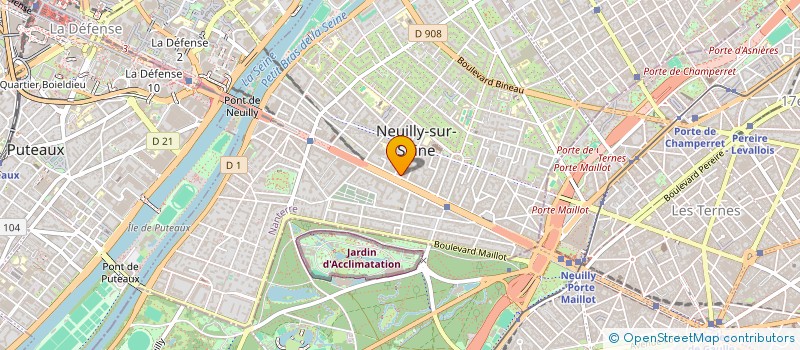 localisation de l'entreprise DAVID ARTIFICIAL INTELLIGENCE à NEUILLY-SUR-SEINE