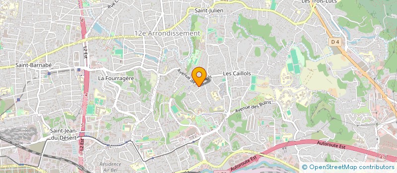 localisation de l'entreprise DAVID ASSOULINE à MARSEILLE