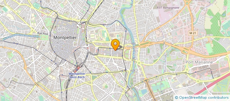 localisation de l'entreprise DAVID AURENSAN à MONTPELLIER