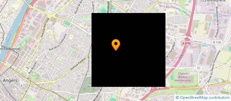 localisation de l'entreprise DAVID AUTO à ANGERS