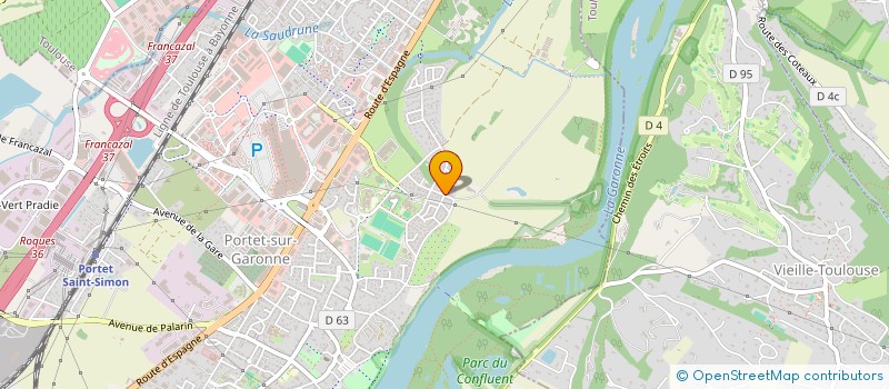 localisation de l'entreprise DAVID AUTOS  PORTET-SUR-GARONNE