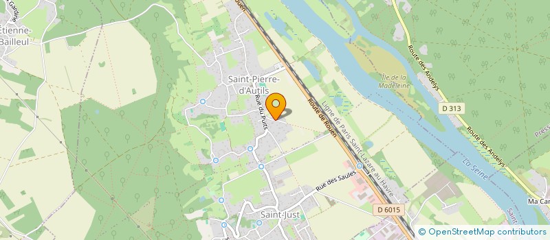 localisation de l'entreprise DAVID AVERDY GROUP  LA CHAPELLE-LONGUEVILLE