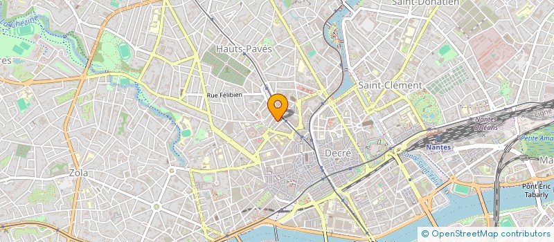 localisation de l'entreprise DAVID BALKWILL ET ASSOCIES à NANTES